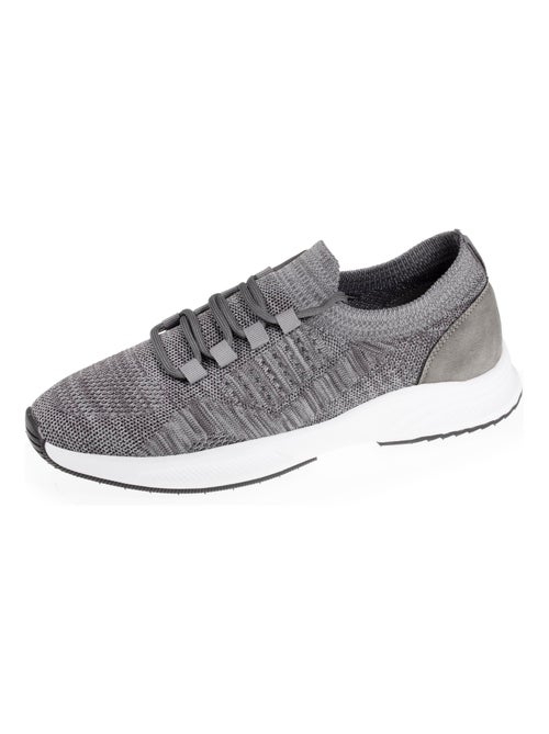 Zapatillas deportivas slip on con cordones, suela con memoria de forma  Isotoner - Kiabi