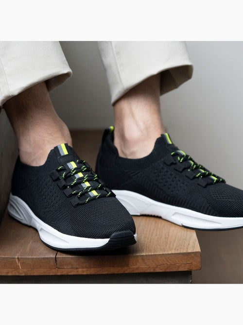 Zapatillas deportivas slip on con cordones, suela con memoria de forma  Isotoner - Kiabi