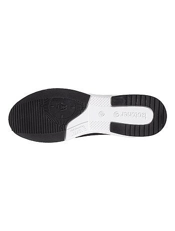 Zapatillas deportivas slip on con cordones, suela con memoria de forma Isotoner