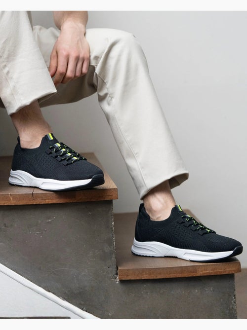 Zapatillas deportivas slip on con cordones, suela con memoria de forma - Kiabi Zapatillas deportivas slip on con cordones, suela con memoria de forma - Kiabi