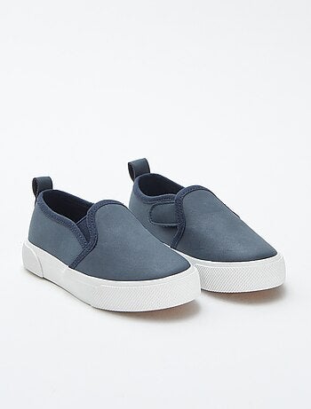 Zapatillas deportivas 'slip-on' de antelina