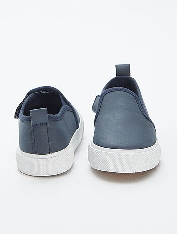 Zapatillas deportivas 'slip-on' de antelina