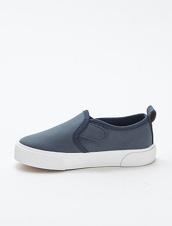 Zapatillas deportivas 'slip-on' de antelina