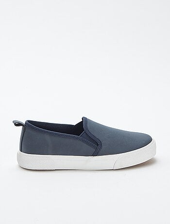 Zapatillas deportivas 'slip-on' de antelina