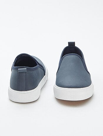 Zapatillas deportivas 'slip-on' de antelina
