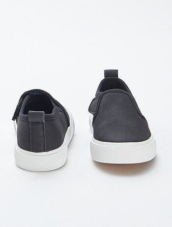 Zapatillas deportivas 'slip-on' de antelina