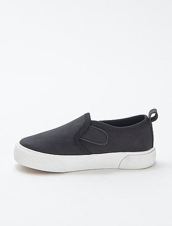 Zapatillas deportivas 'slip-on' de antelina