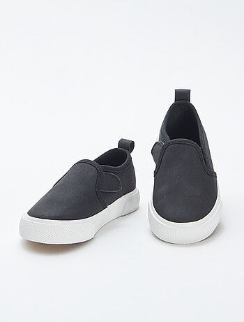 Zapatillas deportivas 'slip-on' de antelina
