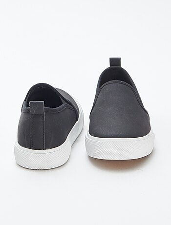 Zapatillas deportivas 'slip-on' de antelina