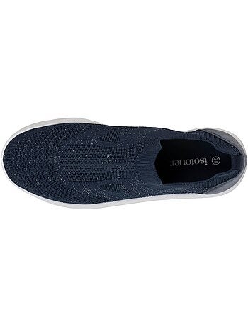 Zapatillas deportivas slip-on, suela de plataforma, cómoda, flexible y ligera