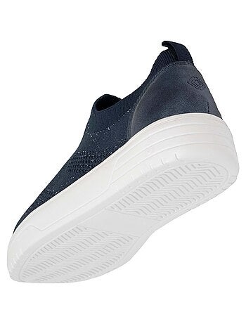 Zapatillas deportivas slip-on, suela de plataforma, cómoda, flexible y ligera Isotoner