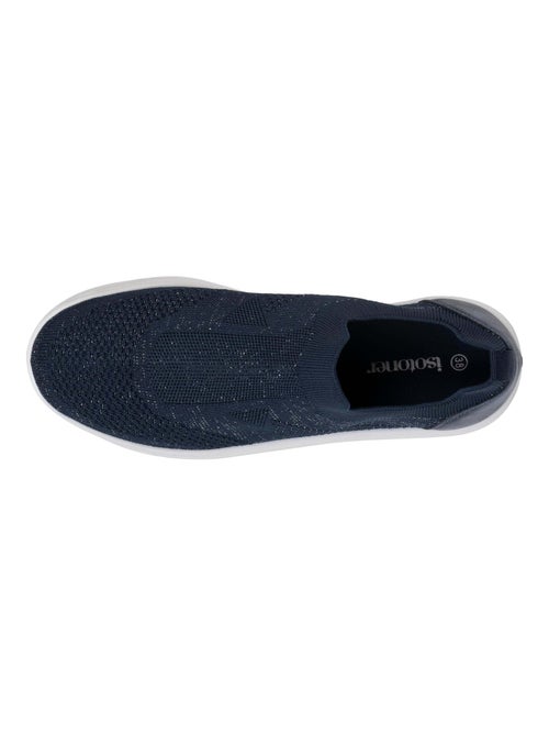 Zapatillas deportivas slip-on, suela de plataforma, cómoda, flexible y ligera Isotoner - Kiabi Zapatillas deportivas slip-on, suela de plataforma, cómoda, flexible y ligera Isotoner - Kiabi
