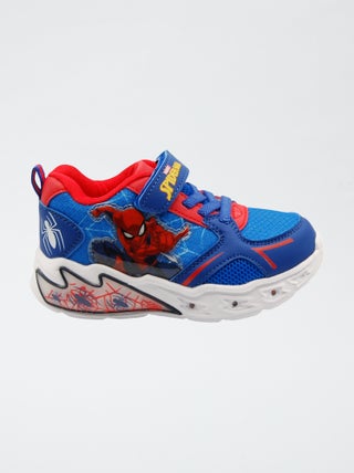 Zapatillas deportivas 'Spider-Man' 'Marvel' con suela luminosa