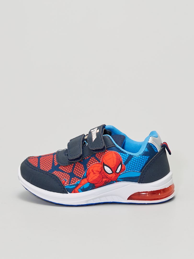 Zapatillas deportivas 'Spiderman' con velcro azul navy - Kiabi