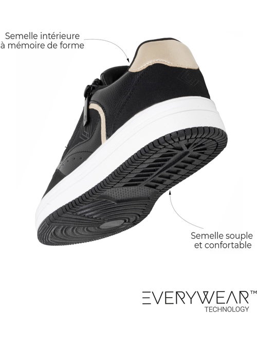 Zapatillas deportivas suela de espuma everywear con memoria de forma isotoner - Kiabi Zapatillas deportivas suela de espuma everywear con memoria de forma isotoner - Kiabi