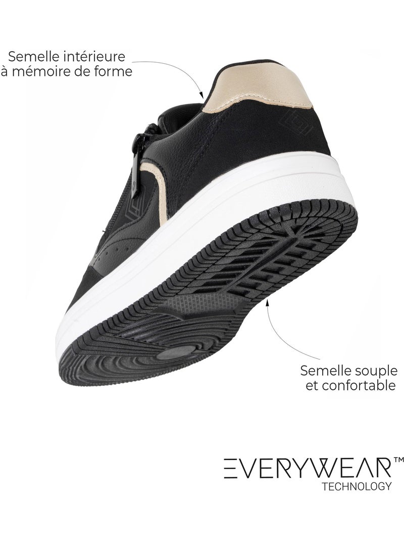 Zapatillas deportivas suela de espuma everywear con memoria de forma  isotoner Blanco - Kiabi