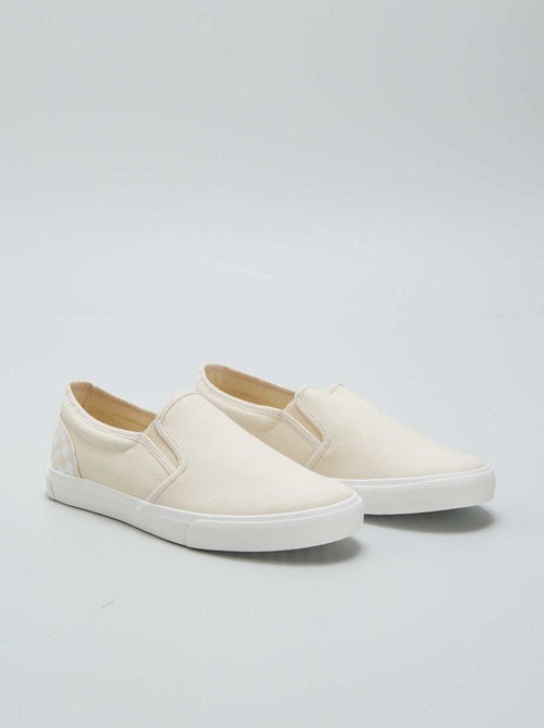 Zapatillas deportivas tipo 'slip-on' - Kiabi