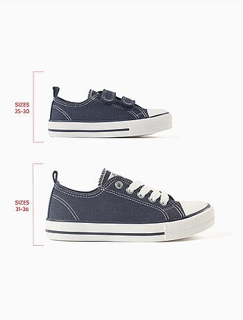 Zapatillas deportivas vaqueras de lona