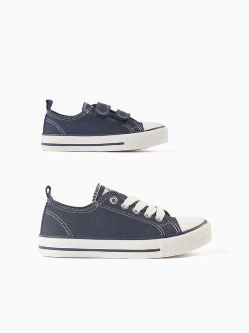 Zapatillas deportivas vaqueras de lona - Kiabi