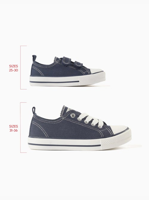 Zapatillas deportivas vaqueras de lona - Kiabi