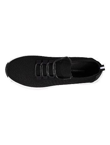 Zapatillas deportivas zapatillas sin cordones, flexibles y ligeras, con cordones isotoner