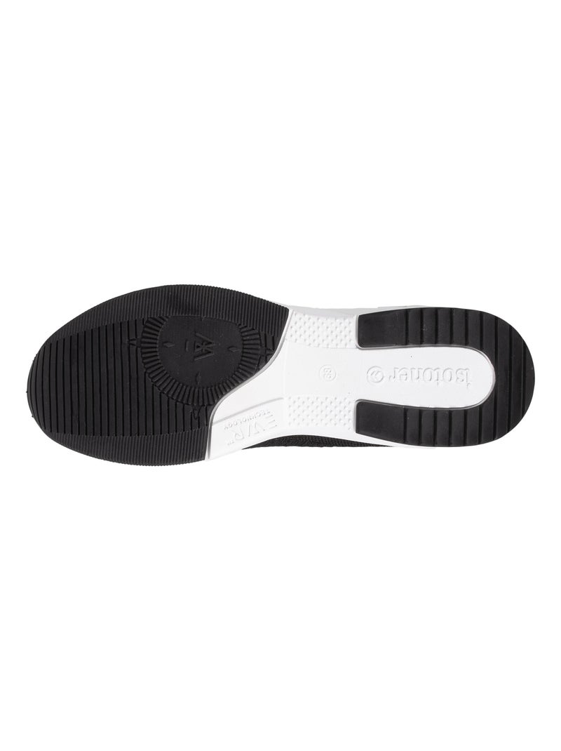 Zapatillas deportivas zapatillas sin cordones, flexibles y ligeras, con cordones  isotoner Negro - Kiabi
