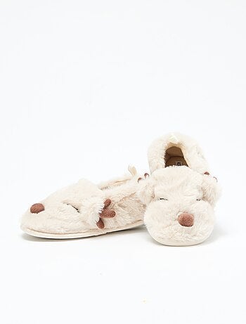 Zapatillas divertidas renos Navidad