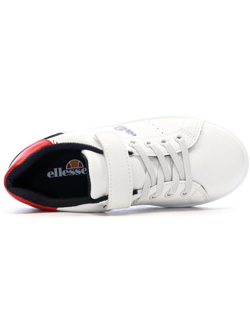 Zapatillas Ellesse para niño - Blanco / Azul / Rojo - Kiabi