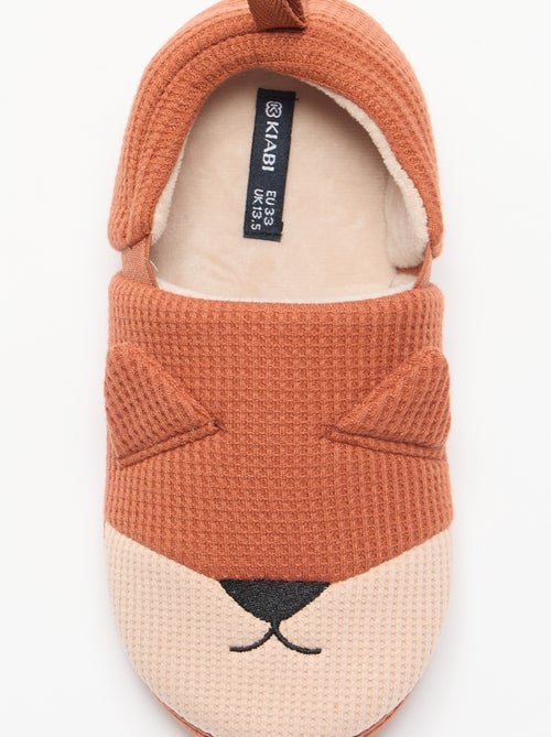 Zapatillas estilo charentaise - Kiabi