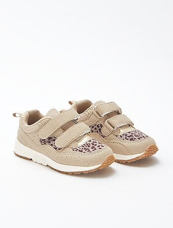 Zapatillas estilo running de leopardo