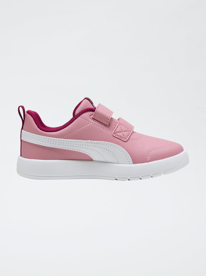 Zapatillas estilo running 'PUMA' con velcro Rosa - Kiabi