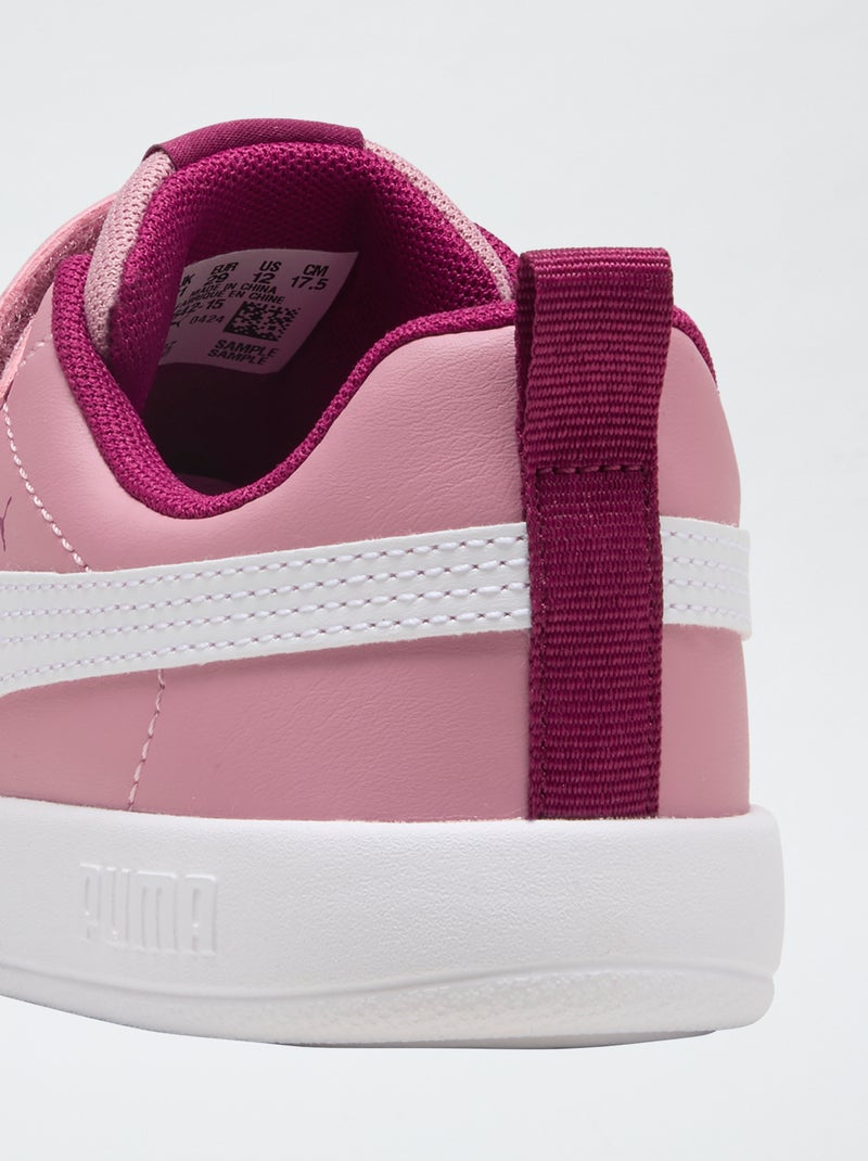 Zapatillas estilo running 'PUMA' con velcro Rosa - Kiabi