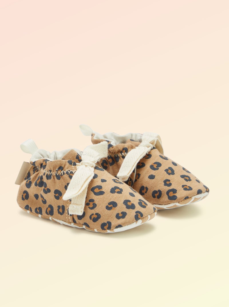 Zapatillas extraflexibles motricidad 1  - Kitchoun Marron - Kiabi