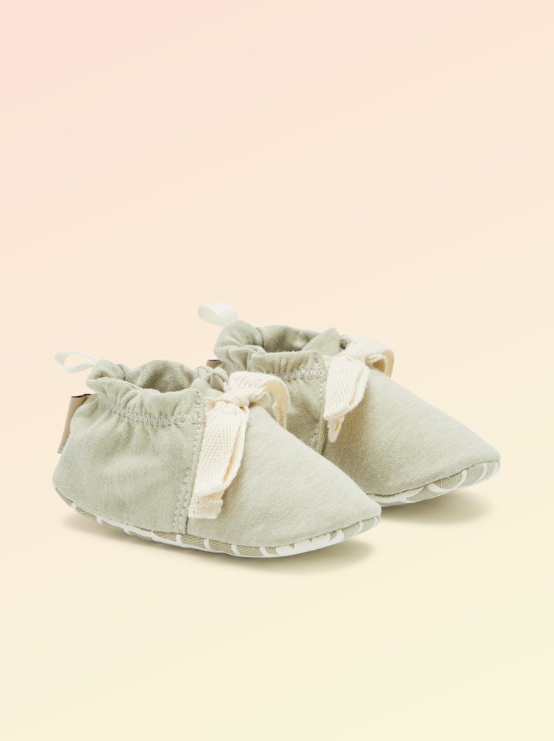 Zapatillas extraflexibles motricidad 1  - Kitchoun Verde - Kiabi