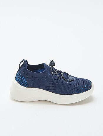 Zapatillas flyknit ajustables con tope