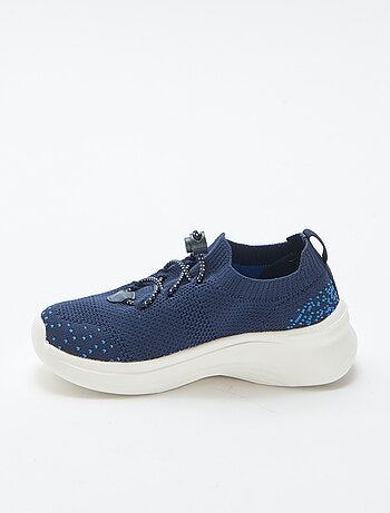 Zapatillas flyknit ajustables con tope