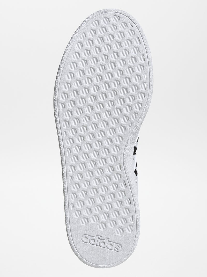Zapatillas 'Grand court' 'cebra' 'Adidas' blanco - Kiabi