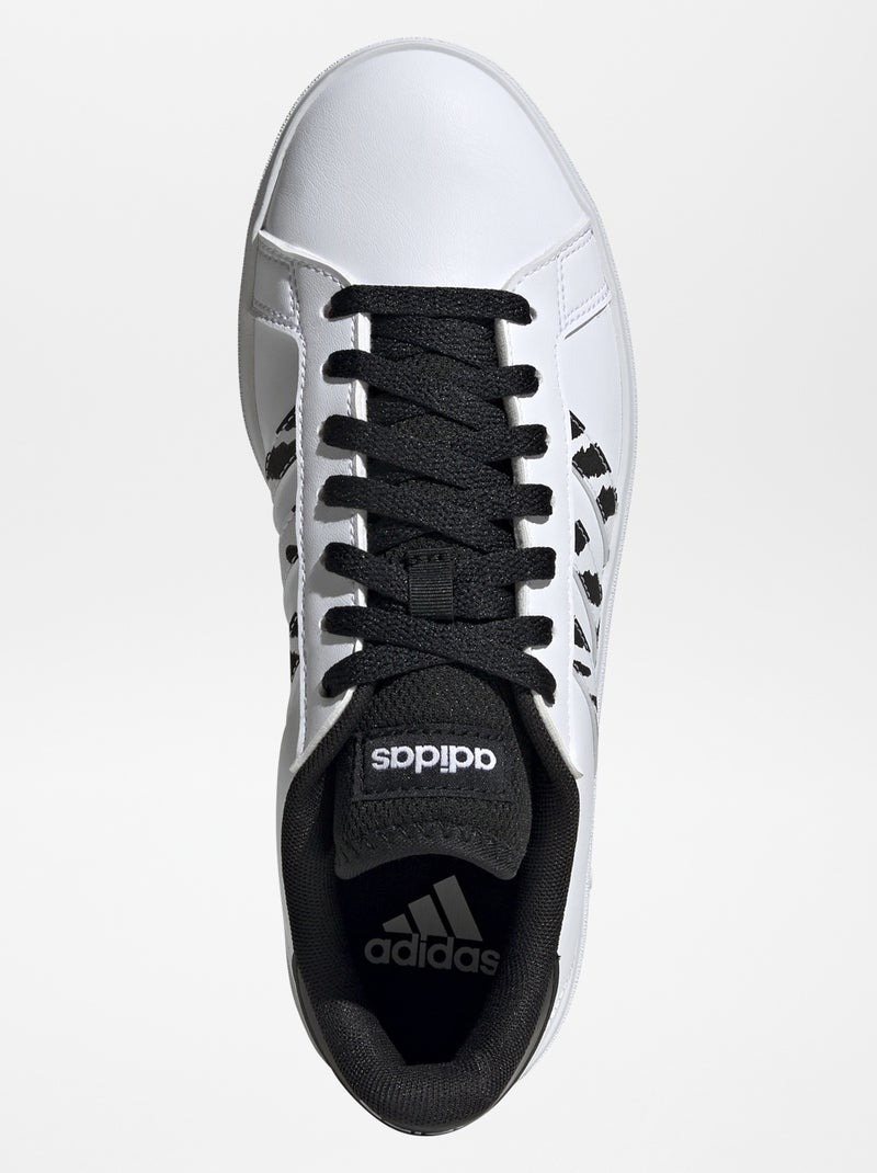 Zapatillas 'Grand court' 'cebra' 'Adidas' blanco - Kiabi