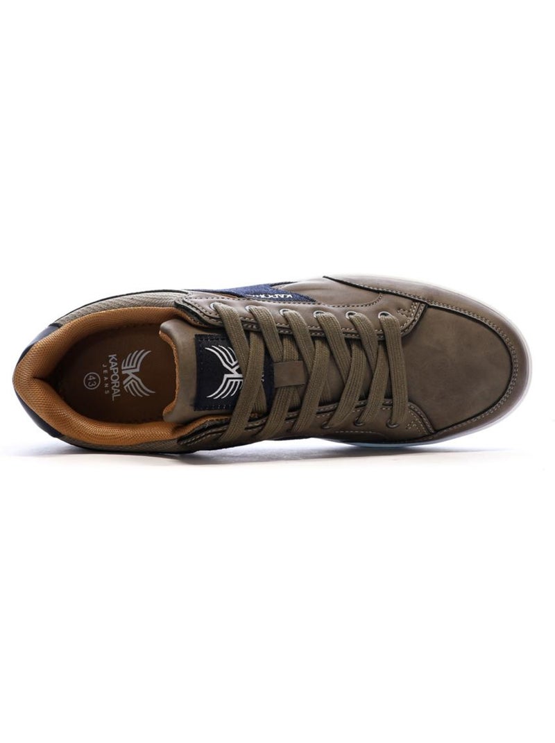Zapatillas hombre kaporal Marrón capuchino - Kiabi