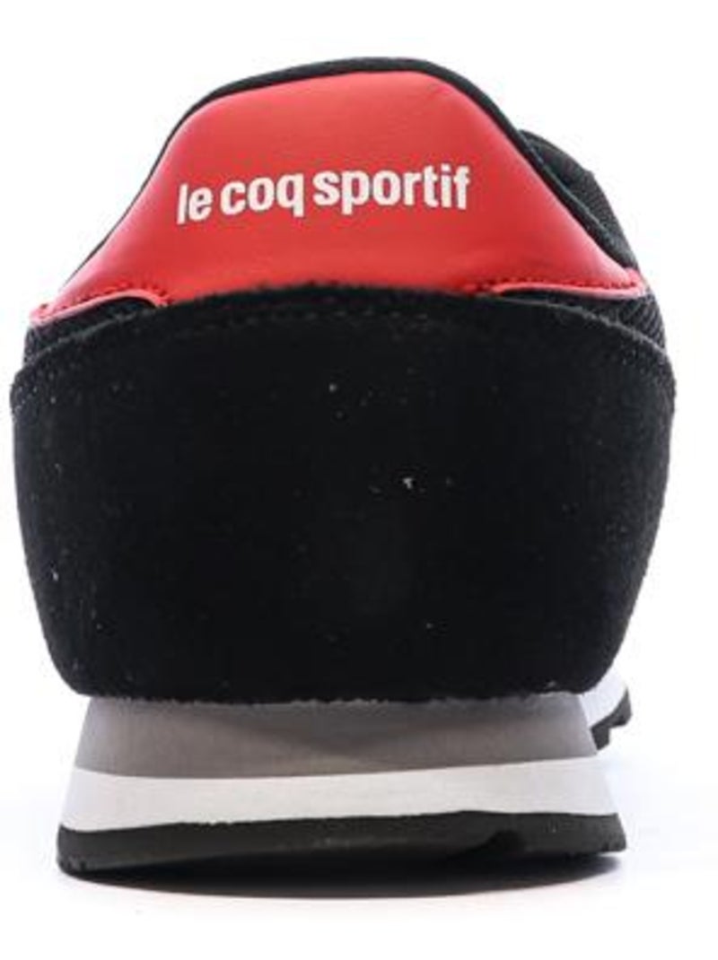 Zapatillas Hombre Le Coq Sportif Negro Rojo Blanco - Kiabi