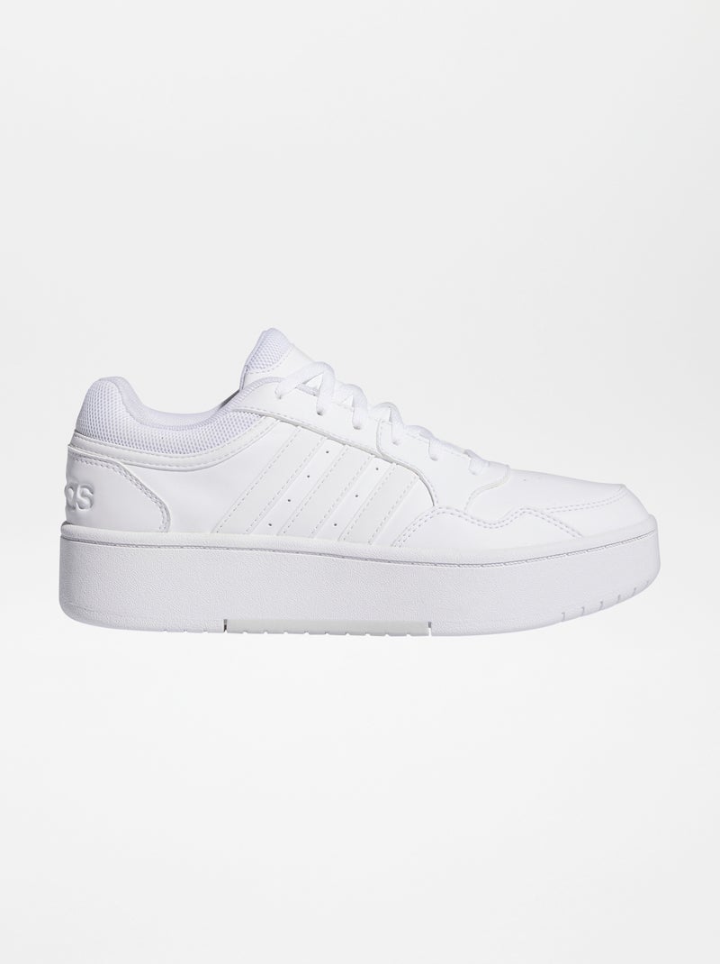 Zapatillas Hoops plataforma 'Adidas' blanco - Kiabi