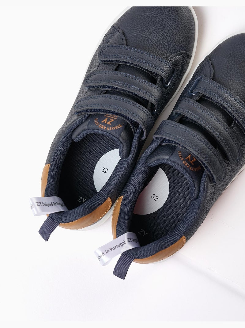 Zapatillas infantiles zy 1966 Azul oscuro - Kiabi