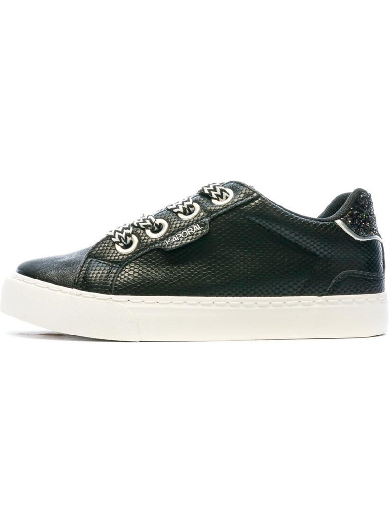 Zapatillas kaporal para mujer Negro - Kiabi