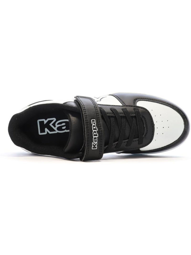 Zapatillas Kappa para niño - Blanco Negro - Kiabi