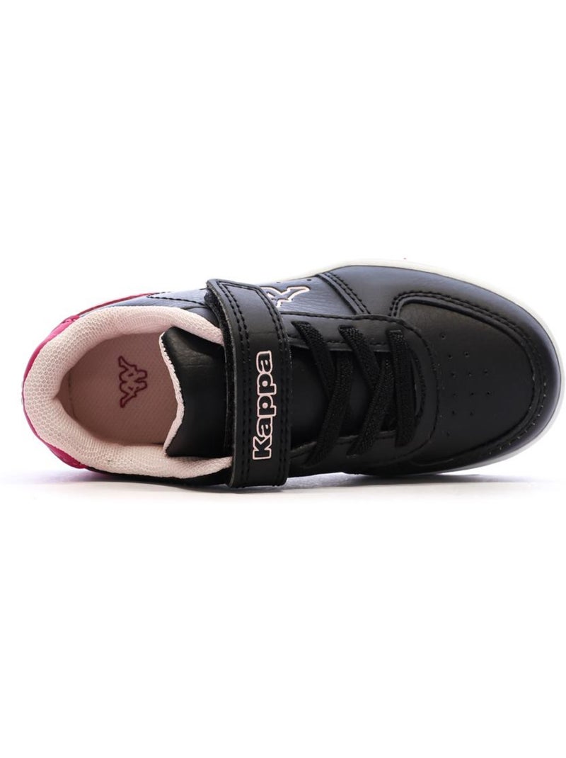 Zapatillas Kappa para Niño Negro Rosa Blanco - Kiabi