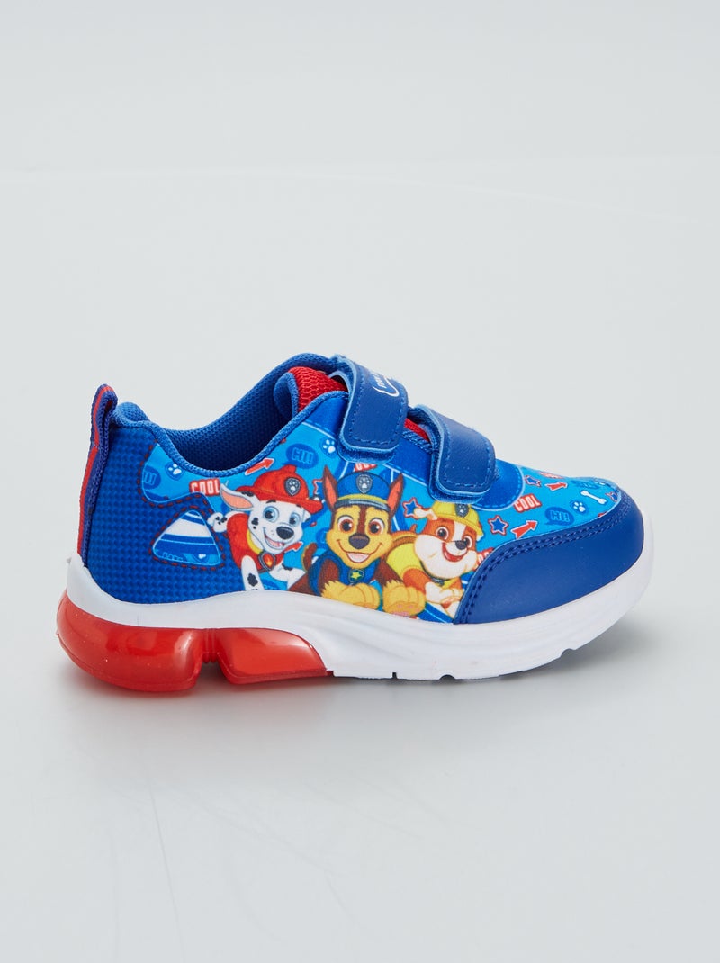 Zapatillas 'La Patrulla Canina' con led azul - Kiabi