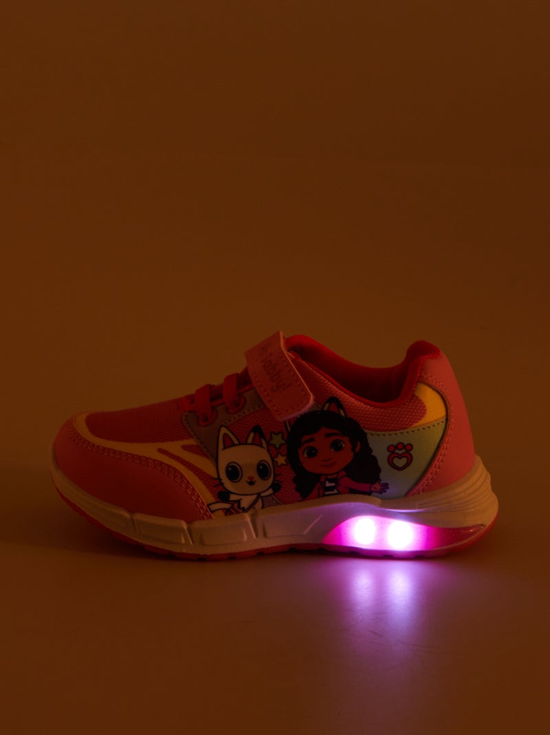 Zapatillas led luminosas 'La casa de muñecas de Gabby' ROSA - Kiabi
