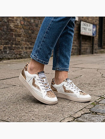 Zapatillas Leopardo Glitter Mujer Plataforma MMXXIV OZABI