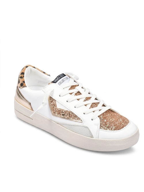 Zapatillas Leopardo Glitter Mujer Plataforma MMXXIV OZABI - Kiabi Zapatillas Leopardo Glitter Mujer Plataforma MMXXIV OZABI - Kiabi