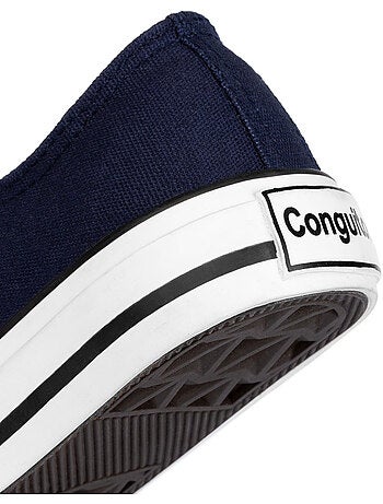 Zapatillas lona clasica azul marino